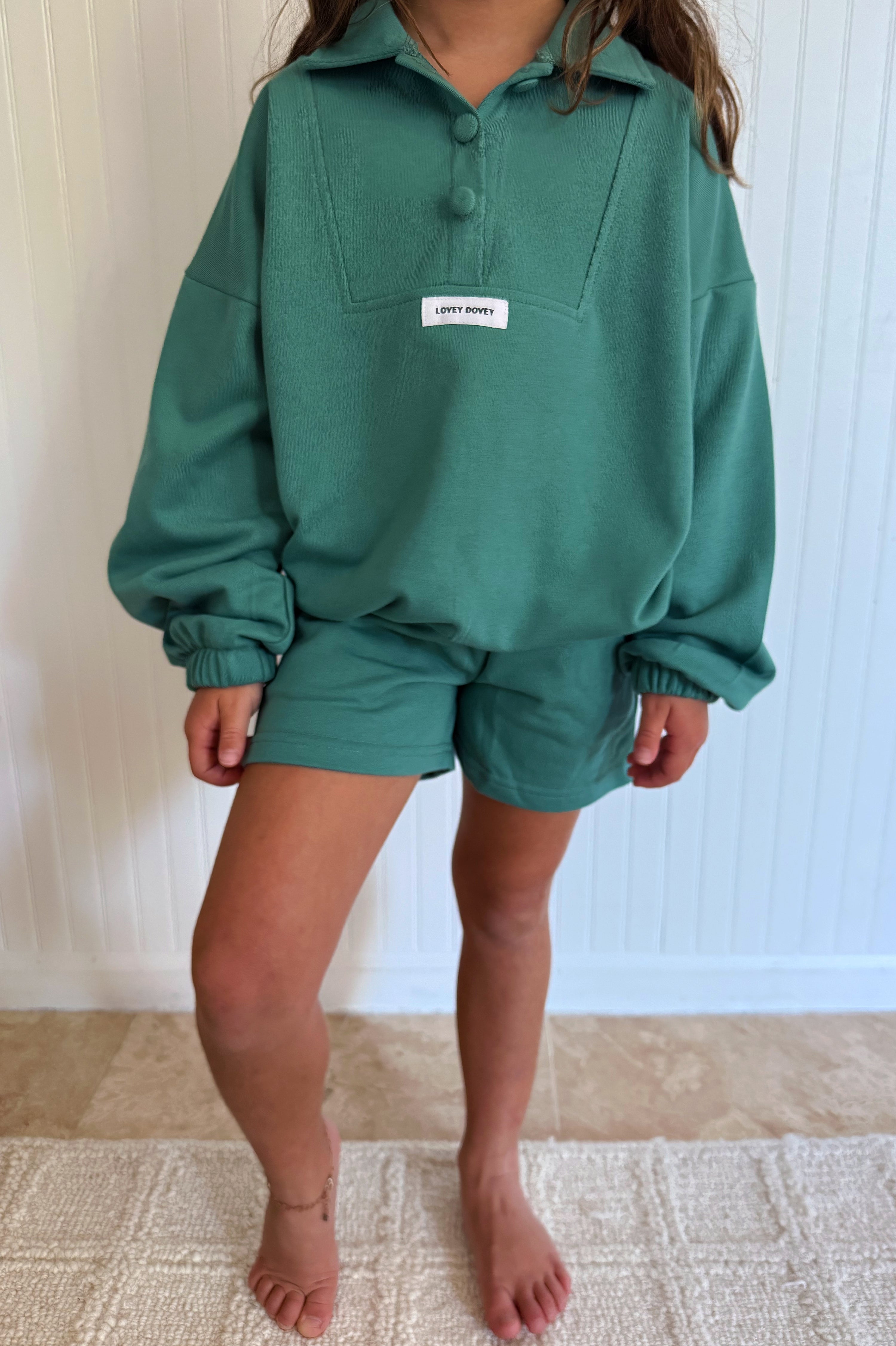 Little Henley Set: Emerald