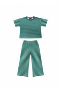 Little Lovey Set: Green Stripe