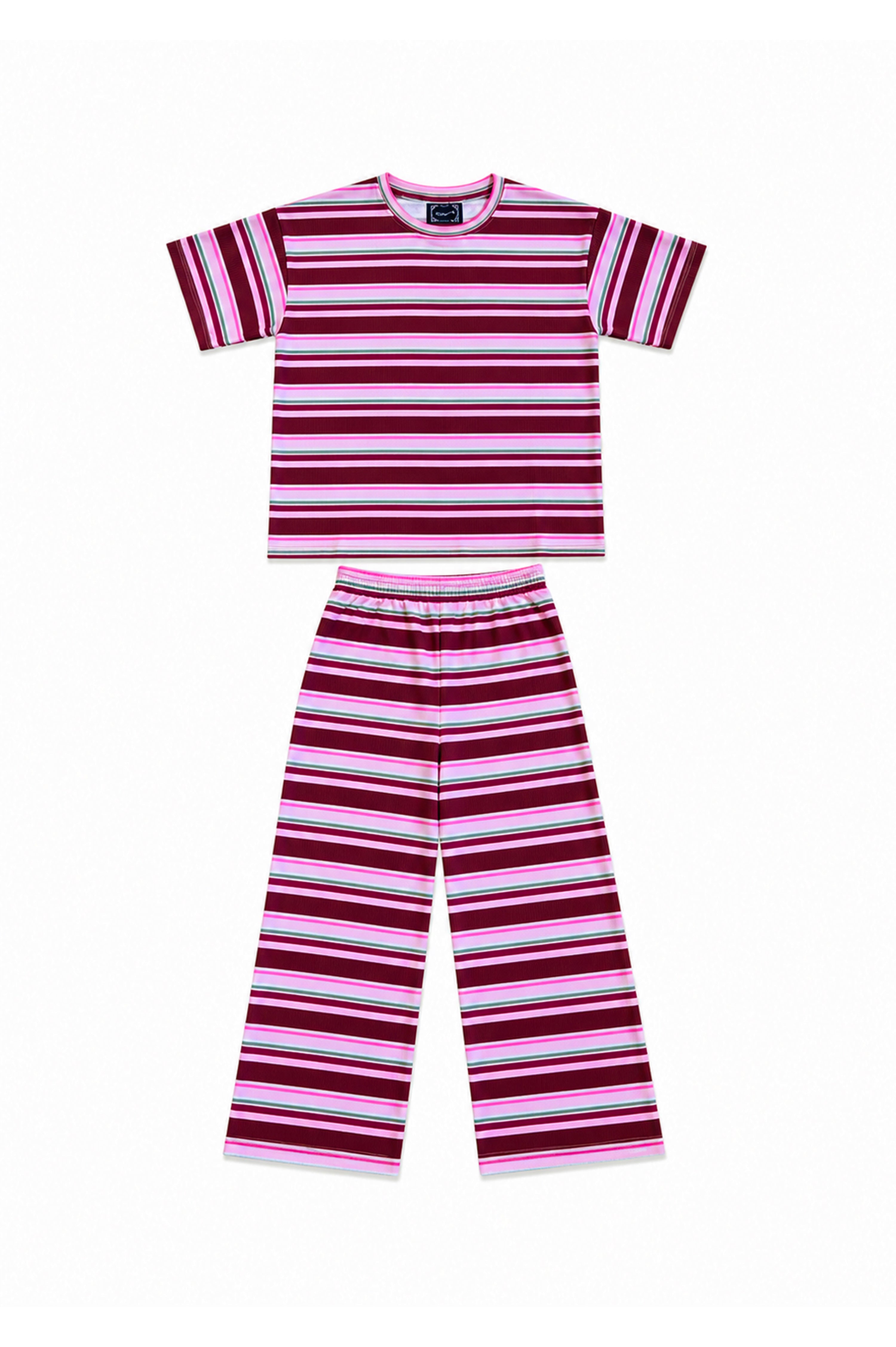 Lovey Set: Pink Stripe